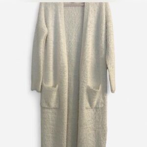 Ruby Rox Cream Long Cardigan
